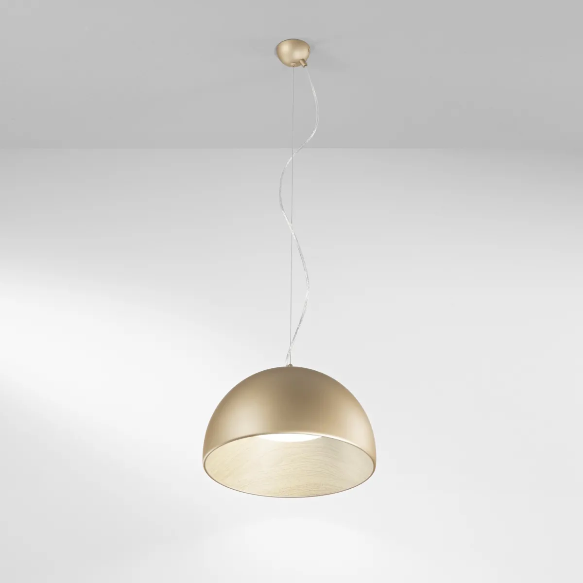 SOSPENSIONE LED COCO ORO 30W 3300LM CCT 35X181CM