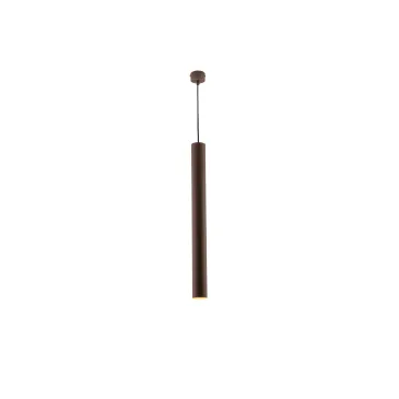 SOSPENSIONE FLUKE TONDA CORTEN 1XGU10 5,5X5,5X60CM