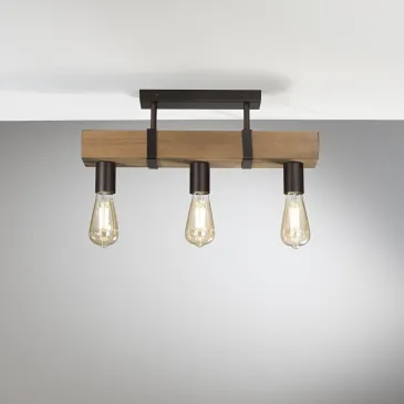 PLAFONIERA TEXAS LEGNO...