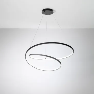 SOSPENSIONE LED LIEVE NERA...