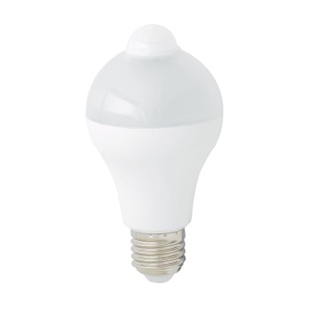 LAMPADINA LED CON SENSORE DI MOVIMENTO E27 12W 1100LM 4000K 150° 60X126mm 15000h CRI80