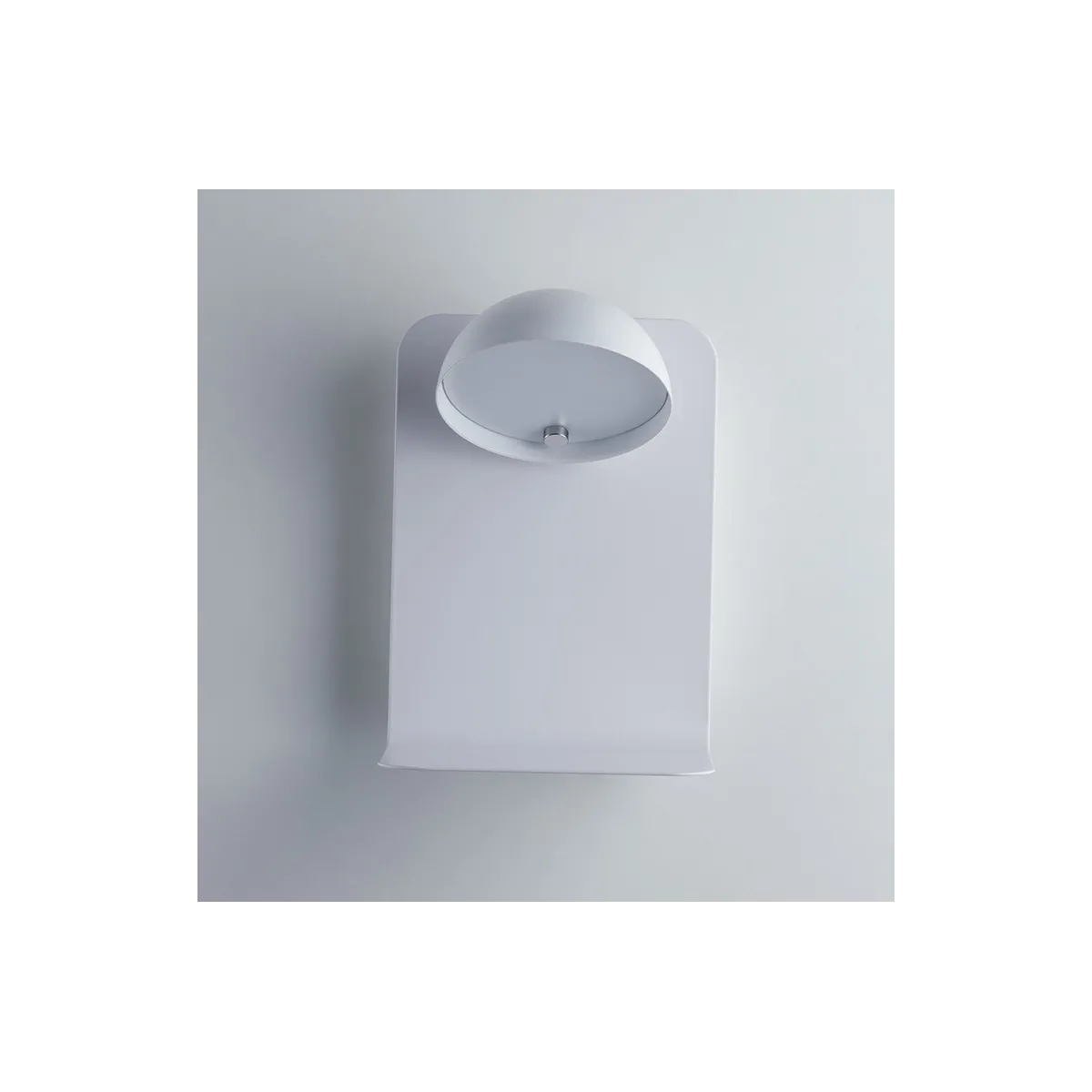 APPLIQUE LED BOING ORIENTABILE BIANCA CON USB 2A 5W 500LM 4000K 14X13X19CM