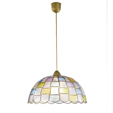 SOSPENSIONE PAULA MADREPERLA 1XE27 40X40X120CM