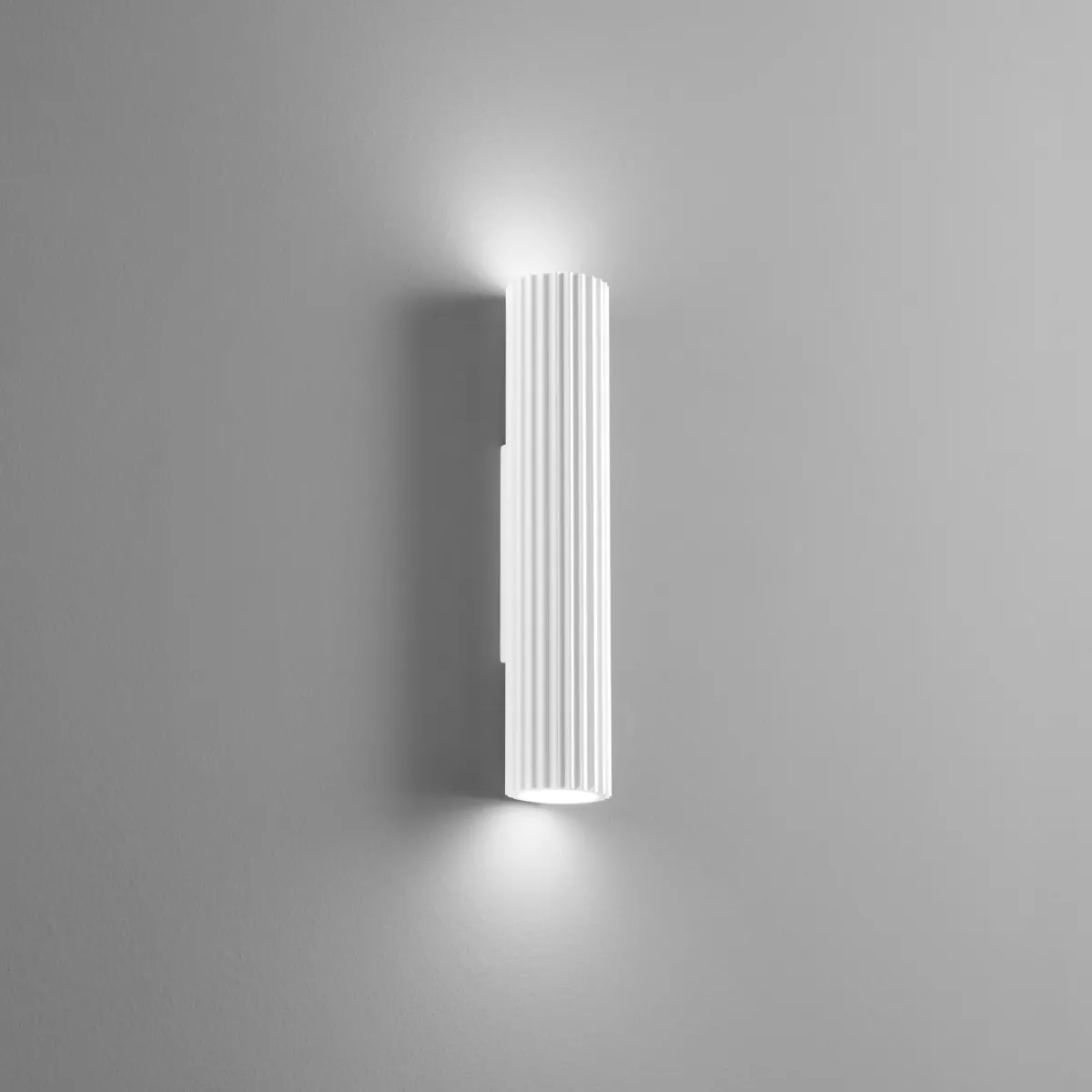 APPLIQUE PALLADIO BIANCA 2XGU10 7X7X35CM