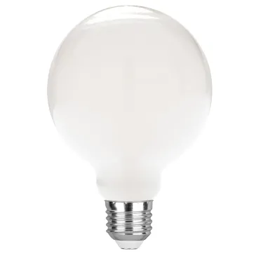 LAMPADINA LED FILAMENTO GLOBO BIANCO E27 8W 950LM 4000K 300° 95X135mm 15000h CRI80