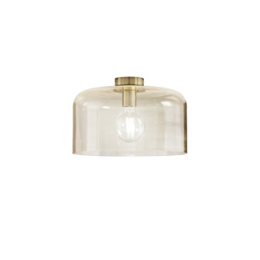 PLAFONIERA GIBUS AMBRA 1XE27 35X35X23CM