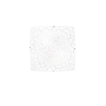 PLAFONIERA ISLAND BIANCA 2XE27 30X30X9CM