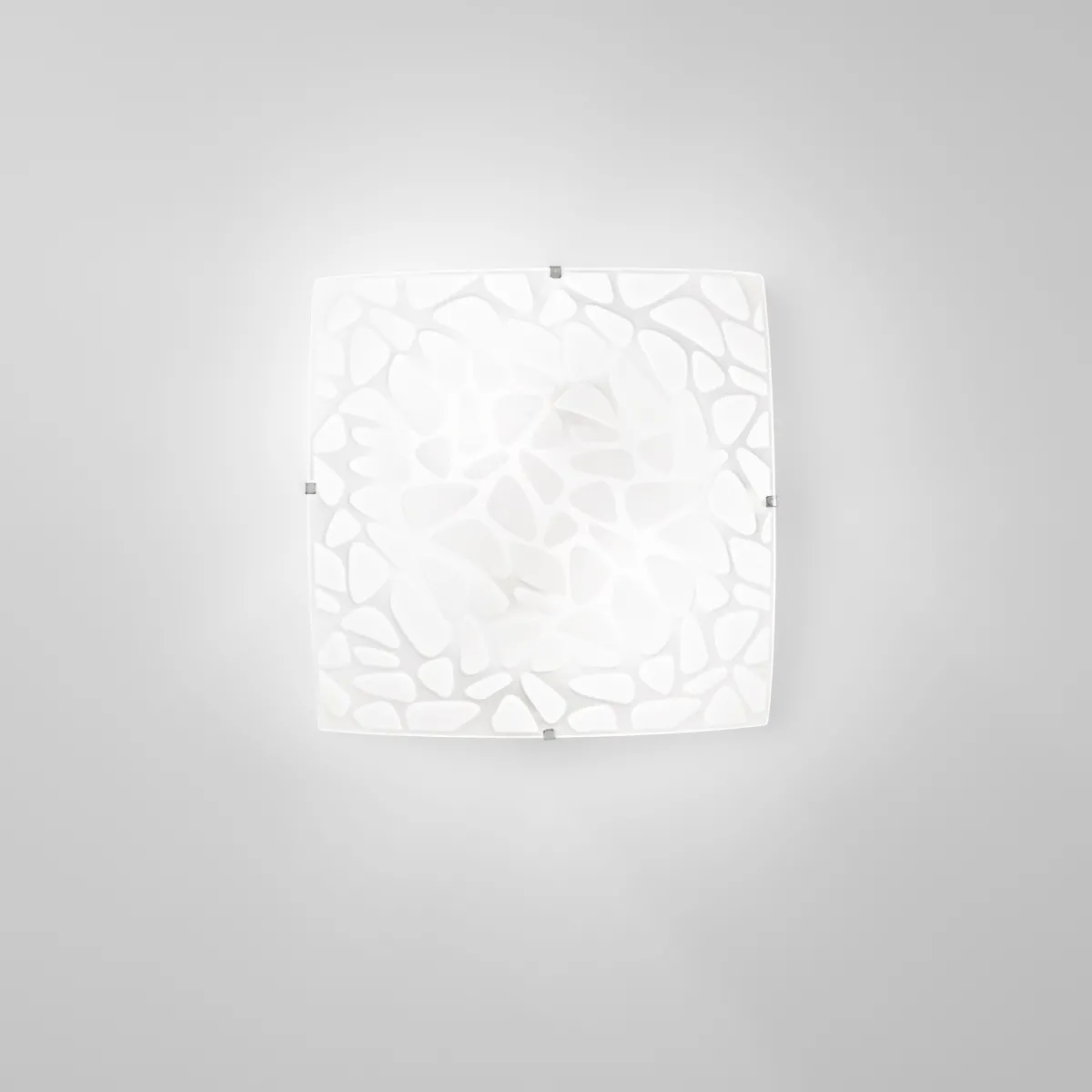 PLAFONIERA ISLAND BIANCA 2XE27 30X30X9CM