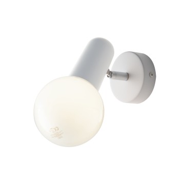 SPOT PUNTO BIANCO 1XE27 9,5X8X12CM