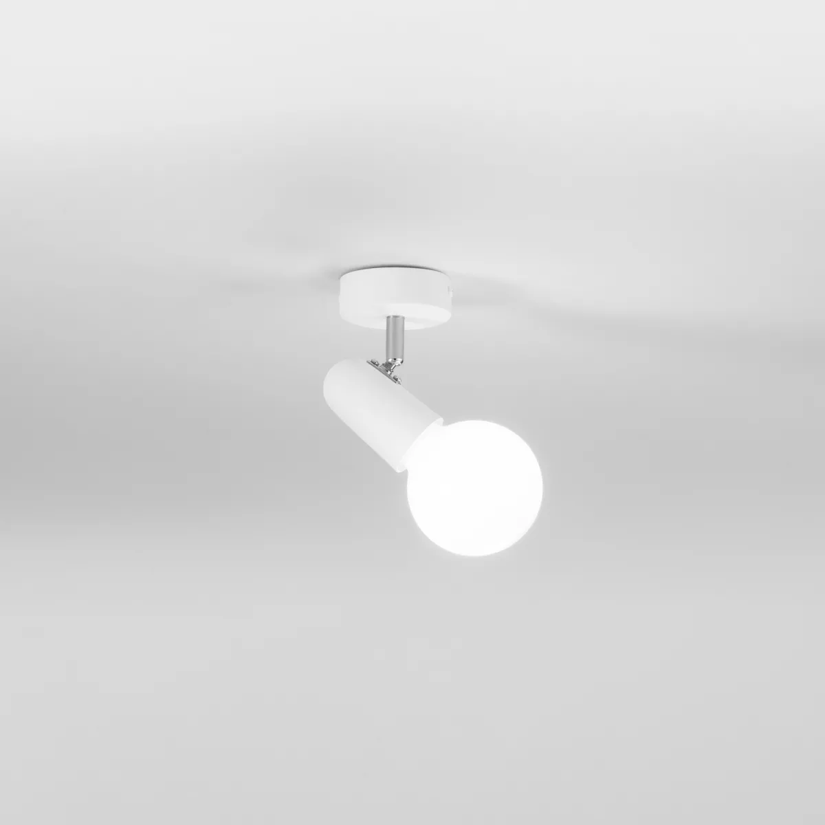 SPOT PUNTO BIANCO 1XE27 9,5X8X12CM