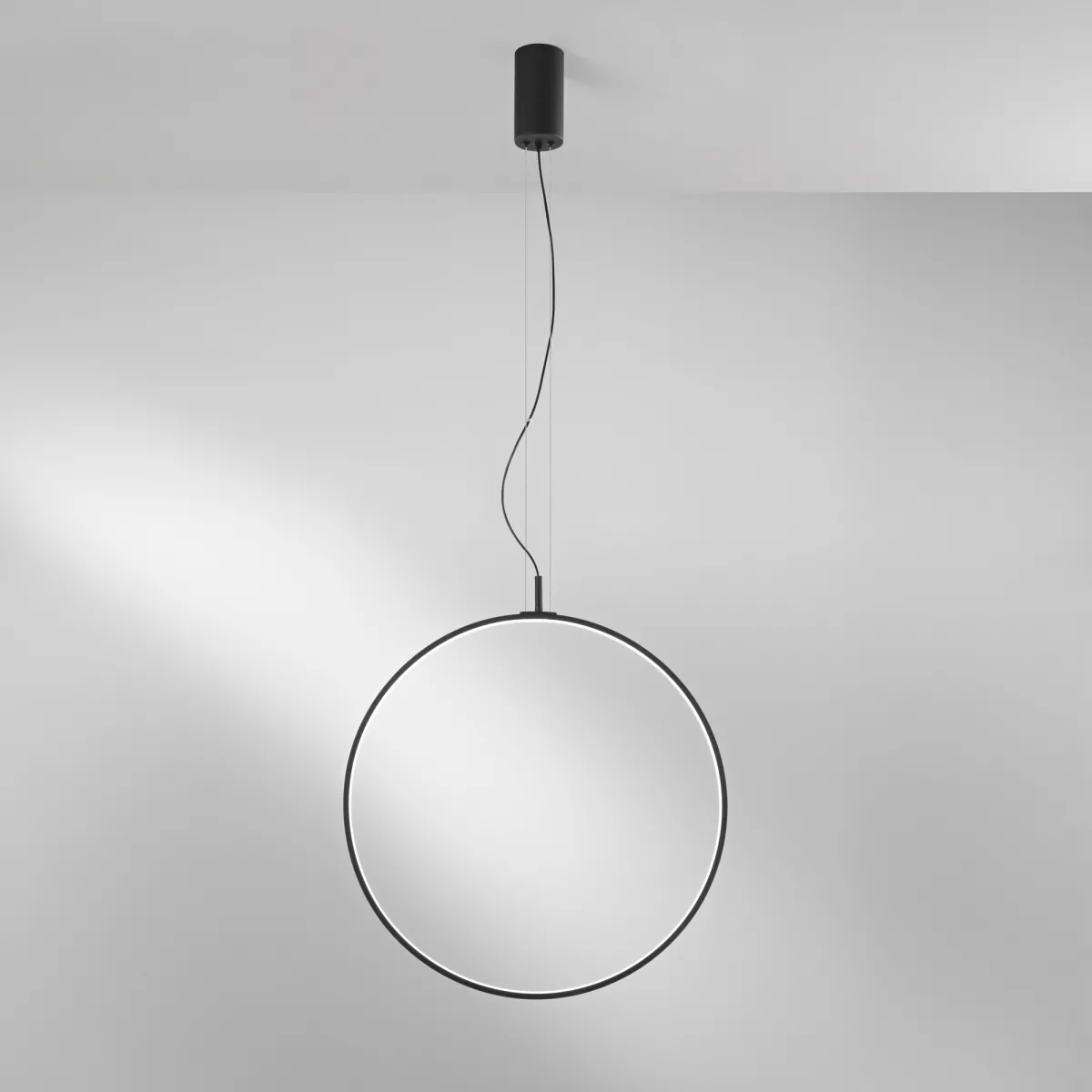 SOSPENSIONE LED TOORX NERA 30W 3300LM CCT 60X2CM