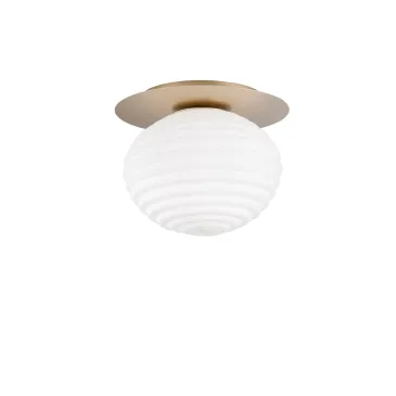 PLAFONIERA RIPPLE ORO 1XE27 35X35X28CM