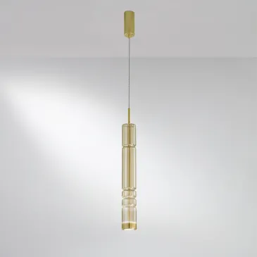 Suspension LED ambrée...