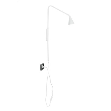 APPLIQUE ENEA BIANCA 1XGU10 37,7X9X69,5CM