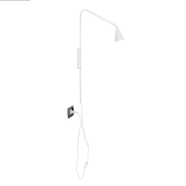 APPLIQUE ENEA BIANCA 1XGU10 37,7X9X69,5CM