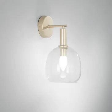 Moderne goldene Wandleuchte...