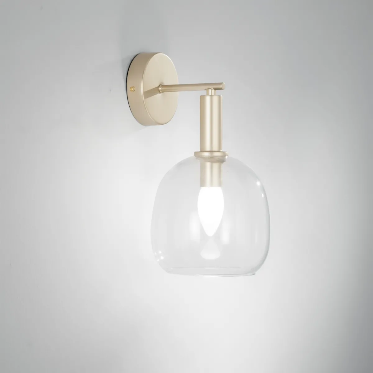 APPLIQUE BRANDY ORO 1XE14 16X19X30CM