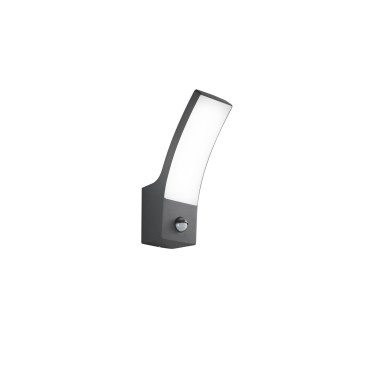 APPLIQUE LED SAIL ANTRACITE 12W 1440LM CCT IP65 CON SENSORE 8X16X24,5CM