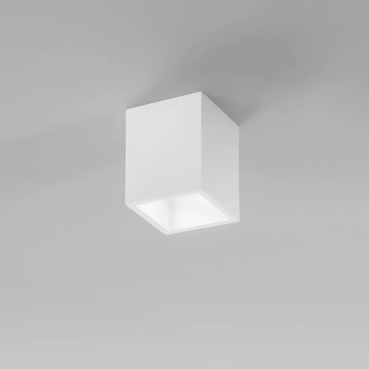 PLAFONIERA FOSTER BIANCA 1XGU10 11X11X14CM