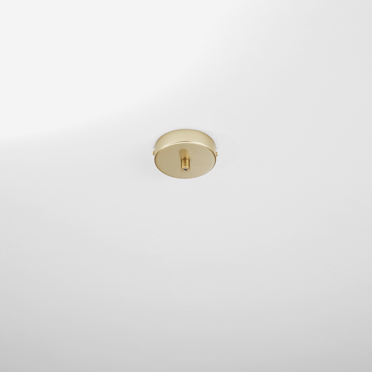 MONTATURA TONDA ORO A 1 FORO 10X4CM