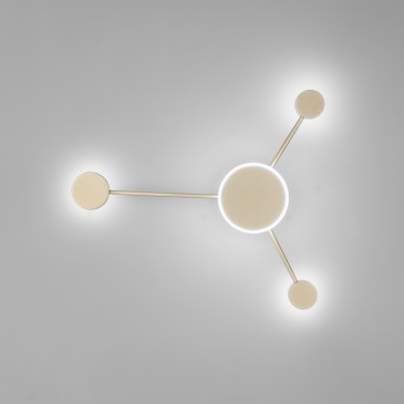 Plafonnier LED ETHER GOLD...