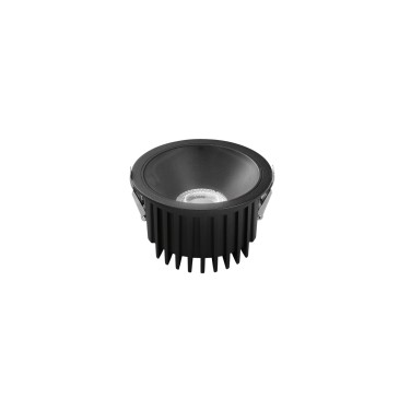 INCASSO LED QUANTUM NERO 18W 2000LM CCT IP44 13,5X8,5CM
