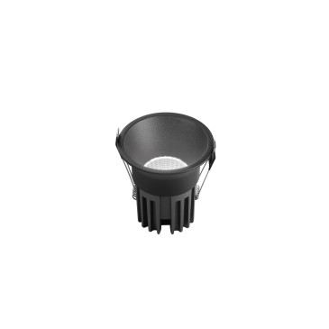 INCASSO LED QUARK NERO TONDO COB 18W 2000LM CCT 10X9,5CM