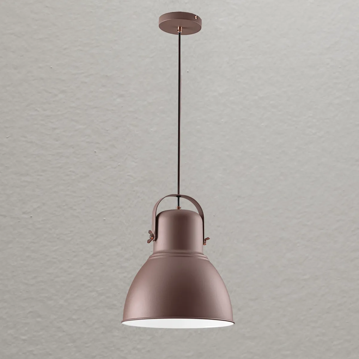 SOSPENSIONE LEGEND CORTEN/RAME 1XE27 31,5X184CM