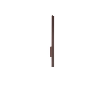 APPLIQUE LED HERCULES CORTEN IN ALLUMINIO E DIFFUSORE IN PC 23W 3500LM CCT 2700/3300/4000K IP65 60X55X1000MM