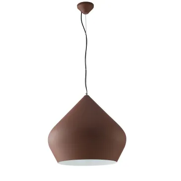 SOSPENSIONE THOLOS BRONZO/BIANCA 1XE27 52X201CM