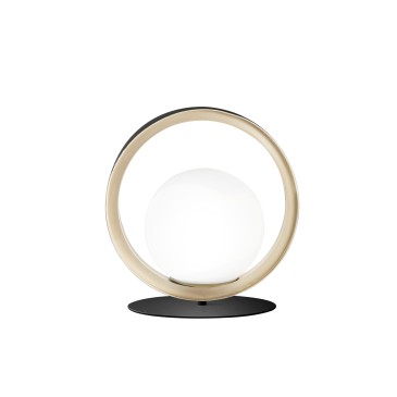 SOSPENSIONE SONETTO NERA/ORO 1XG9 24X24X25CM