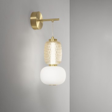 Suspension lumineuse murale...