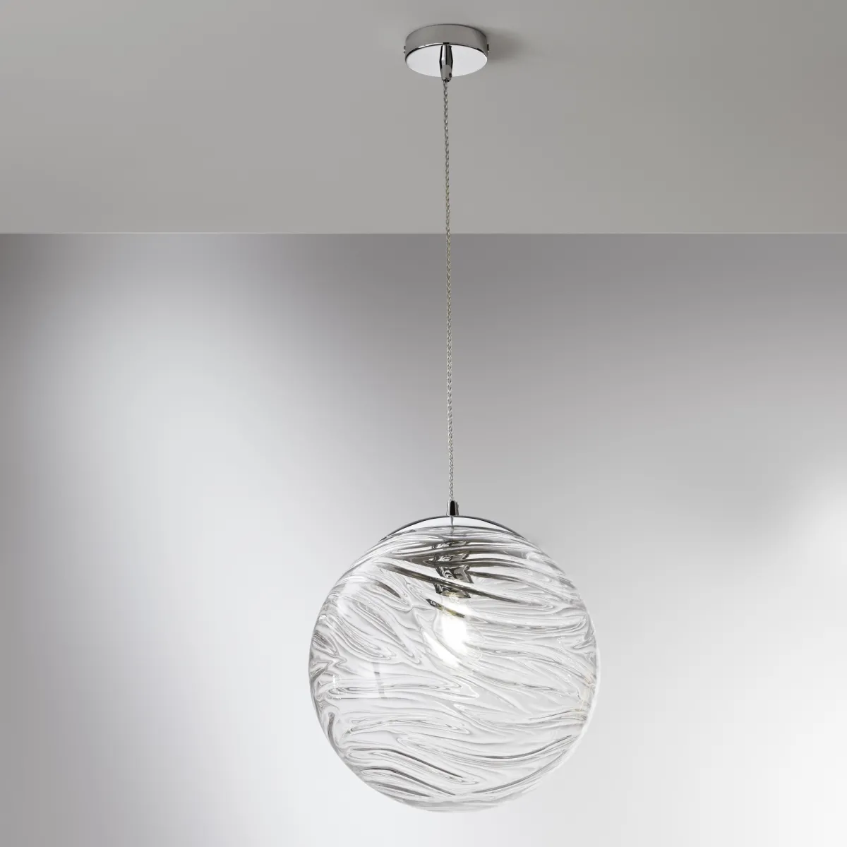 NEREIDE TRANSPARENTE AUFHÄNGUNG 1XE27 33,4X162,5CM