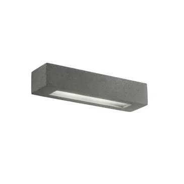 Applique da Soffitto Cemento Grigio 2xE14 | Mondialshop