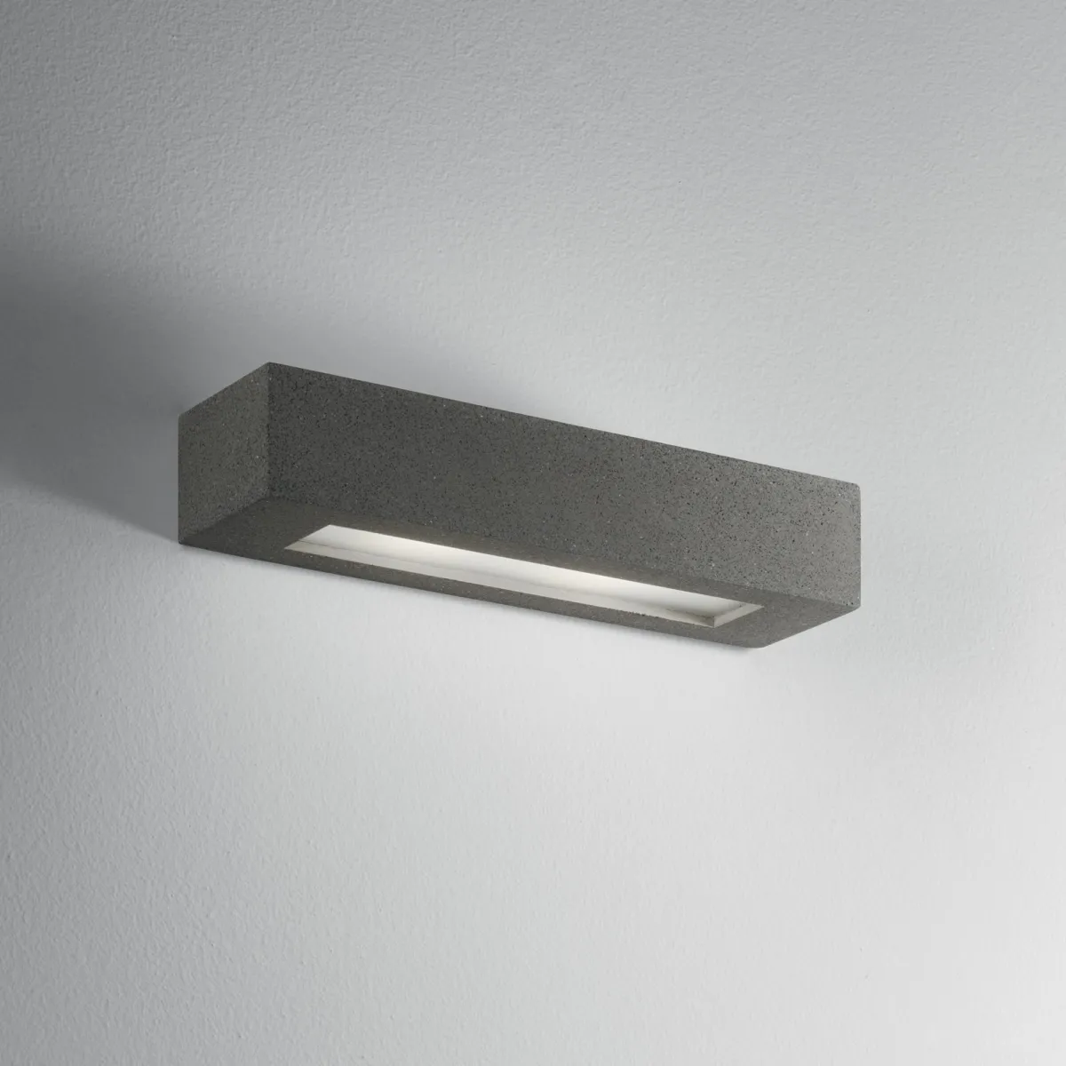 Applique da Soffitto Cemento Grigio 2xE14 | Mondialshop