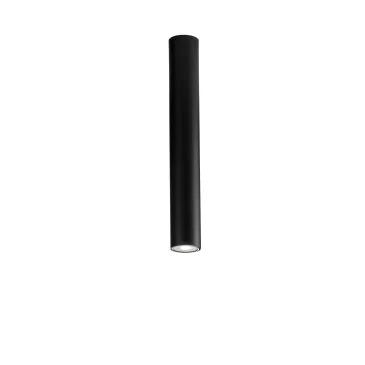 Plafonnier rond noir FLUKE 1XGU10 5,5 x 5,5 x 40 cm