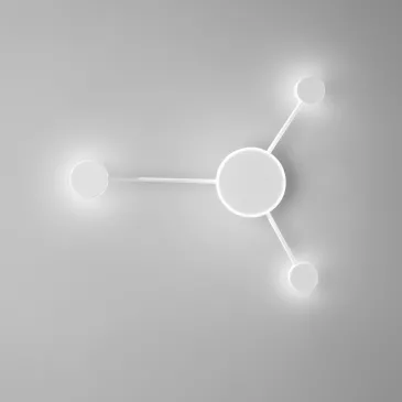 Plafonnier LED blanc éther...