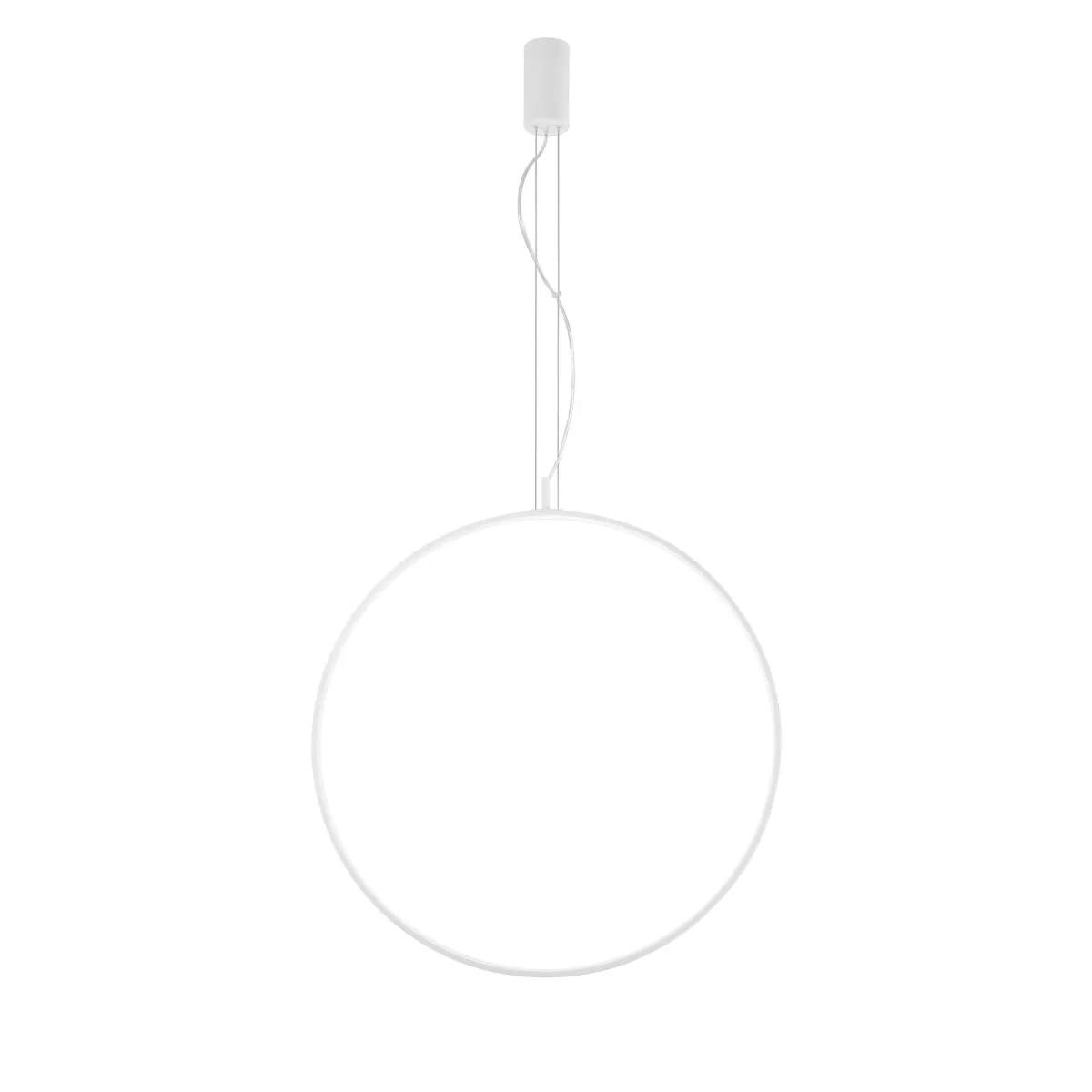 Lampadario a sospensione led a forma di anelli