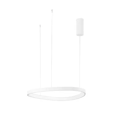 KLAPTON LED-Pendelleuchte, weiß, 58 W, 8360 lm, Farbtemperatur, 65 x 3,5 x 150 cm