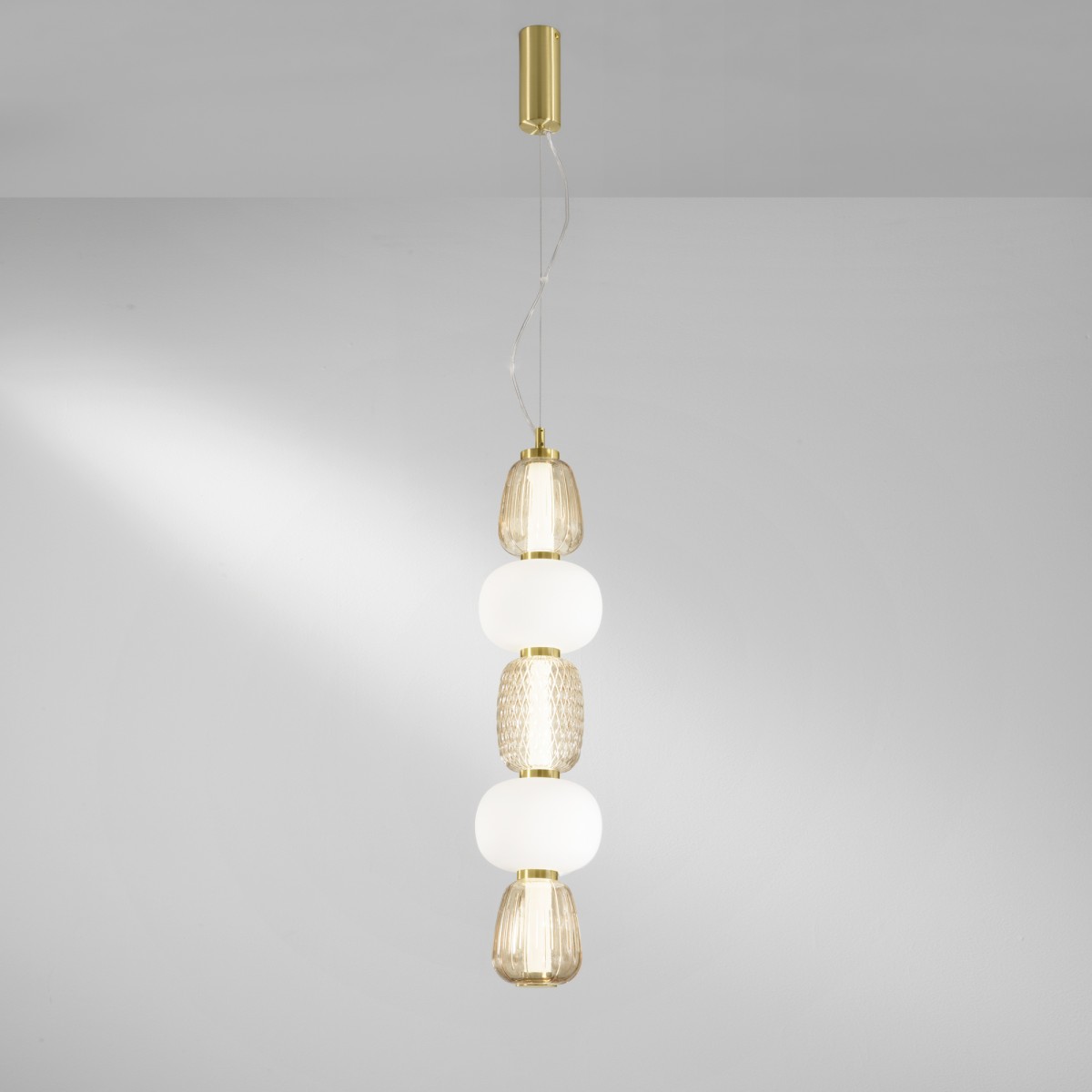 Suspension LED Totem Or 36W 3800LM 3000K 17X241CM