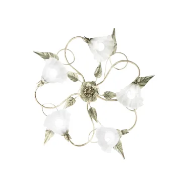 PLAFONIERA ISOTTA AVORIO 5XE14 68X20CM