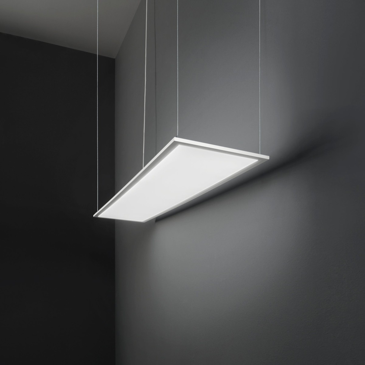 Weißes LED-Panel 40 W 5600 lm 4000 K 119,5 x 29,5 x 0,9 cm