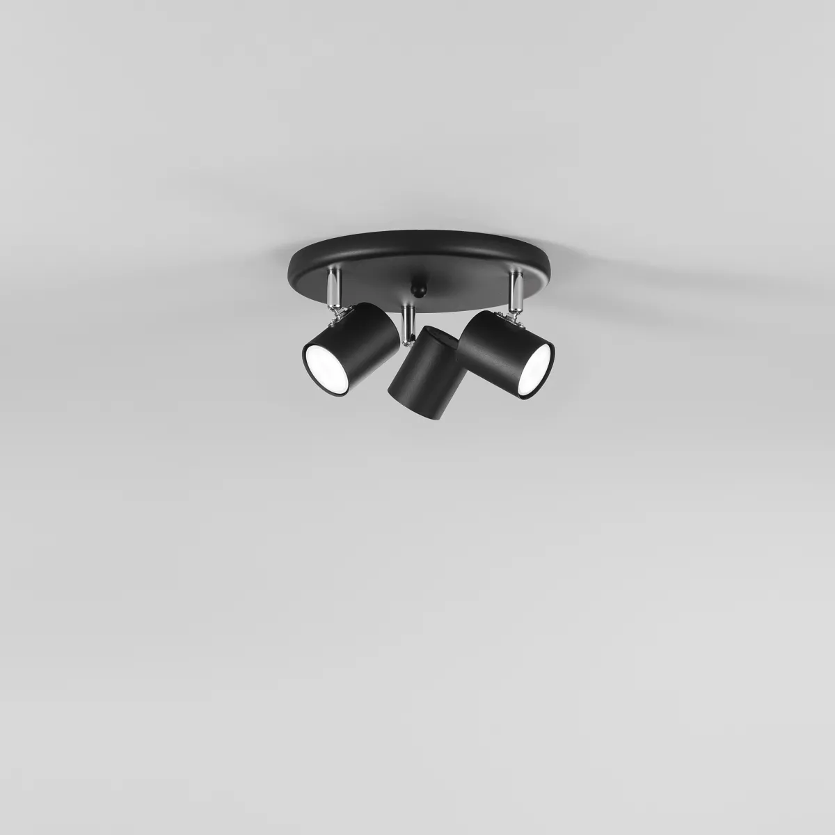 SPOT ZERO NERO 3XGU10 23,5X12CM