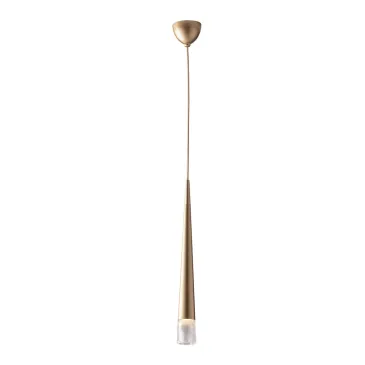 LANCELOT GOLD SUSPENSION 1XGU10 6X181CM