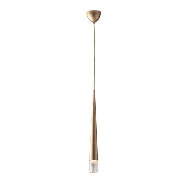 Suspension Lancelot Gold 1XGU10 6X181CM