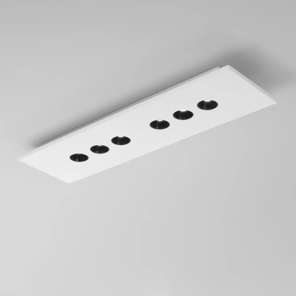 XICO Weiße LED-Deckenleuchte 6 x 3 W 1260 lm...