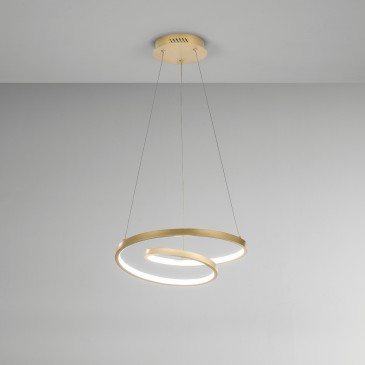 SOSPENSIONE LED LIEVE ORO...