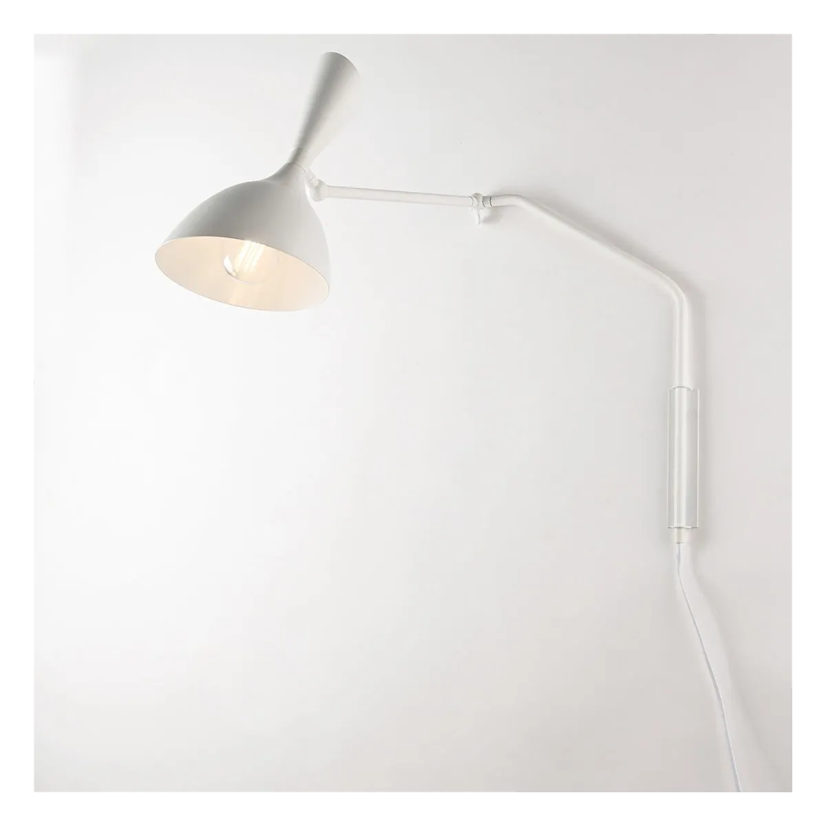 APPLIQUE MORGAN BIANCA 1XE27 74,5X18X53CM