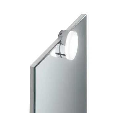 APPLIQUE LED DIVA CROMO TONDO 4W 460LM 4000K IP44 7,5X3,4CM