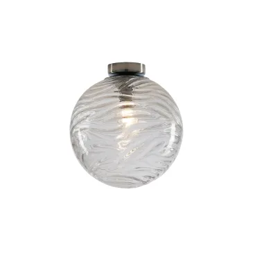 PLAFONIERA NEREIDE TRASPARENTE 1XE27 25X25CM